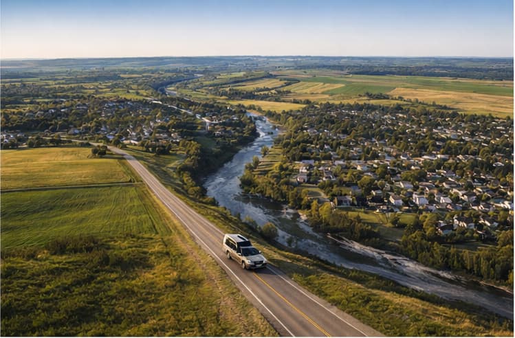 Cash for cars Chestermere Alberta — lakeside community junk car removal with free towing