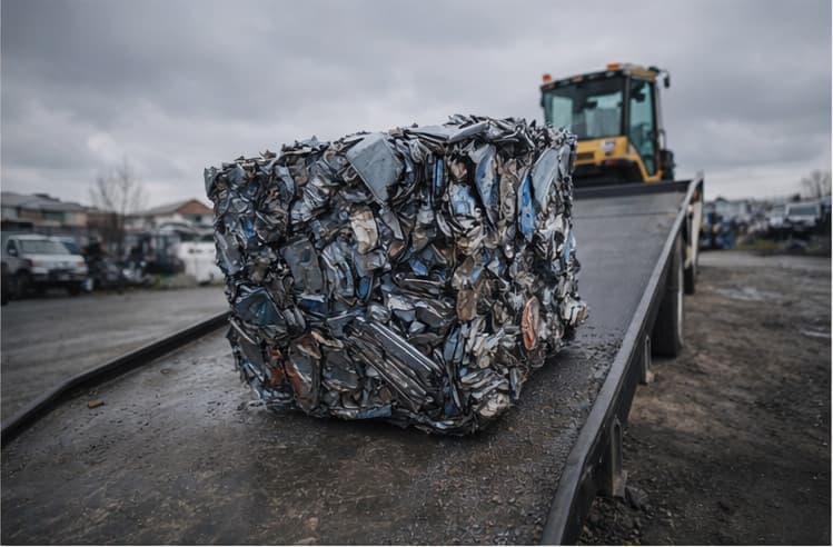 Scrap car removal Calgary — vehicles recycled responsibly at an Alberta scrap metal facility