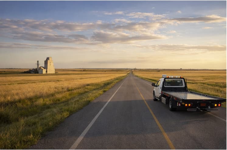 Cash for cars Crossfield Alberta — small town junk car removal with free towing and cash on the spot